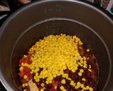A picture of step 3 of Instapot Chicken Burrito Bowls.