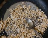 A picture of step 1 of Chia oats truffle.