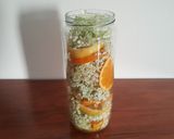 A picture of step 2 of Elderflower Syrup.