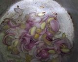 A picture of step 1 of Shahi Paneer.