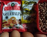 Foto langkah ke 1 dari resep Kacang Telur Manis Gurih Renyah.