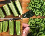 金銀蛋山苦瓜的食譜步驟2照片