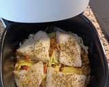 Foto del paso 4 de la receta: Panga con patatas, pimientos y cebolla en Airfryer