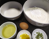Foto del paso 1 de la receta: Galletitas de limón y romero