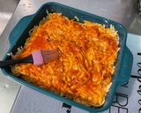 Une image de l'étape 9 de Gratin de pommes de terre aux harengs en conserve tomate et oignons.