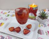 A picture of step 4 of Refreshing strawberry lemonade in this summer season.