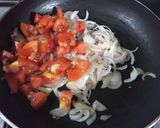 A picture of step 6 of Masala rice with aloo gravy.