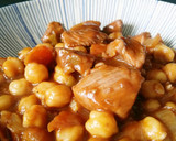 Foto del paso 5 de la receta: Pavo estofado con garbanzos
