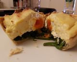 Une image de l'étape 5 de Croustade d'oeufs pochés florentine.