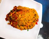 Foto del paso 6 de la receta: Tortilla de quinua con cebolla verde