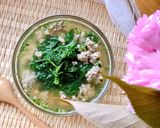 Hình bước làm 4 của món Canh Rau Xà Lách Xoong Thịt Bằm Thả Viên