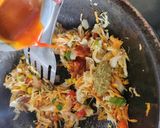 A picture of step 4 of Vegetable Spaghetti Indian Street Style.