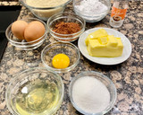 Foto del paso 1 de la receta: Pastel de chocolate y almendras al aroma de azahar (versión Bavette -gastronomia)