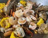 Foto langkah ke 2 dari resep Udang kepiting jagung saos.