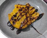 Foto langkah ke 3 dari resep Pisang Raja Bakar Coklat Keju.