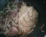 A picture of step 4 of Shahi Tomato curry.