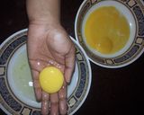 A picture of step 2 of Almond raisin sponge cake.