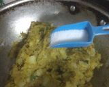 A picture of step 2 of Stuffed Semolina Pancake.