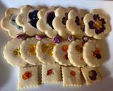 Edible flower cookies recipe step 4 photo