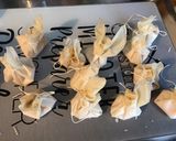 Une image de l'étape 6 de Petits ballotins chèvre jambon blanc.
