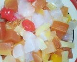 A picture of step 3 of Tropical Fruit Cake.