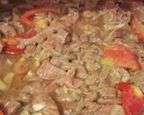 A picture of step 1 of Beef Shawarma.