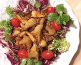 Hình bước làm 2 của món Salad Da Gà