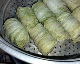 Foto langkah ke 6 dari resep Dimsum Kulit Sawi Putih.