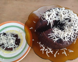 Foto langkah ke 9 dari resep Brownies kukus chocolatos (chocochips+keju) simple & no mixer.