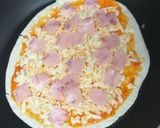 Foto del paso 4 de la receta: "Pizza" rápida para el antojo
