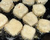 A picture of step 4 of Spicy potato dice.