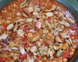 Foto del paso 7 de la receta: Arroz con mejillones y pulpo