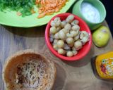 A picture of step 5 of Vermicelli spicy veggies bowl.