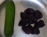 A picture of step 1 of Chestnut peanut salad (healthy).