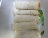 A picture of step 2 of Malai roll.