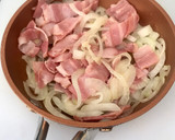 Foto del paso 1 de la receta: Pasta carbonara de huevas de salmón