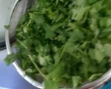 A picture of step 1 of Onion Pakodas.