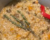 Foto del paso 10 de la receta Risotto de níscalos y calabaza