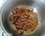 Csirkemáj kölessel recept fázis 2 fotója