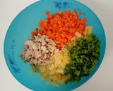 Foto langkah ke 1 dari resep Ragout Ayam Sayur (Metode All in One).