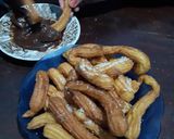 Foto langkah ke 7 dari resep Churros with Peanut Butter.