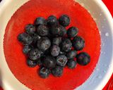 A picture of step 1 of Blueberry Panna Cotta.
