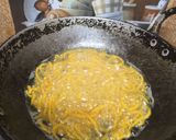 A picture of step 3 of Aloo Sev.