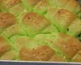 Foto langkah ke 4 dari resep Chigiri condens milk bread pandan.