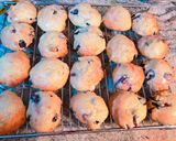 Φωτογραφία βήματος 7 της συνταγής Blueberry-banana chewy cookies