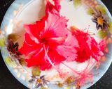 A picture of step 5 of Hibiscus flower Tea 🌸🌸☕🌸🌸.