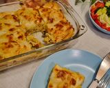 عکس مرحله 7 از دستور مرغ و قارچ در خمیر یوفکا(باقلوای مرغ)