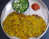 A picture of step 4 of Bajri methi dhebra.