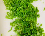 A picture of step 11 of Palak Paneer.