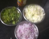 A picture of step 1 of Maggi Manchurian Chat.